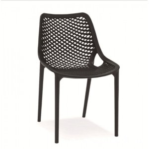 Kassandra Poly Side Chair - Black